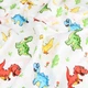 Наволочка фланель 50х70 COLORFUL DINO - зображення 3