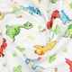 Наволочка фланель 50х70 COLORFUL DINO - зображення 4
