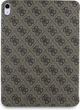 Etui z klapką Guess Magnetic 4G Big Logo do Apple iPad Air 13" 2024/2025 Brown (GUFC13RM24PS4SGW) - obraz 1