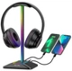 Подставка для игровых наушников New Bee Z8 с RGB-подсветкой (Black) - изображение 3