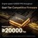 Ігрова ергономічна мишка VGN Dragonfly F2 Pro Max Black PAW3395, 8K, 36000 DPI, 800 mAh, 2.4G/Bluetooth/Кабель, 55г - изображение 8