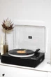 Вініловий програвач Fenton TT Classic Plus LED Black з Bluetooth, USB з колонками, грамофон для вінілових дисків - зображення 12