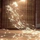 Гирлянда Конский хвост от сети, 2,5 м, 20 нитей, 500 LED, Теплый белый - изображение 1