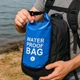 Водонепроникний гермомішок з лямкою через плече 2л, Ocean Pack, Синій - зображення 7