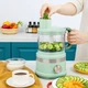Кухонний подрібнювач овочерізка 2,5L, 1000W, Hoffmans HM-2076 - зображення 2