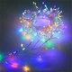 Светодиодная гирлянда Роса фейерверк 100 м 2000 LED серебристый провод с пультом ДУ Разноцветная для масштабного праздничного декора помещений - изображение 2