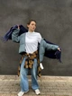 Шарф Uniqlo розмір ONESIZE синій (67) (470736) - изображение 7
