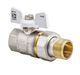 Кран с американкой 1/2" [Koer KR.227.W] белый [KR0015] - изображение 1