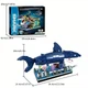 Конструктор акула мегалодон Shark Technic Monster на 499 деталей (763) - изображение 5
