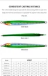 Пилькер Proberos Long Body 10 г 70 мм на саргана - изображение 3