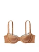 Бюстгальтер жіночий Victoria's Secret Very Sexy Logo Embroidered Balconette Nude (38D) - зображення 3