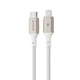 Кабель Proove Dense Metal Type-C to Lightning 27W (1m) white - зображення 6
