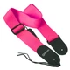 Ремень для гитары DiMarzio Nylon With Leather Ends Neon Pink (DD3100NPK) - изображение 2