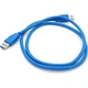 Дата кабель USB 3.0 AM/AM 1.5m blue Voltronic (YT-3.0AM+AM-1.5) - изображение 1