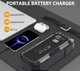 Пускозарядное устройство Бустер для авто JUMP STARTER JCTST ML-07 24800mAh, 2000A - изображение 3