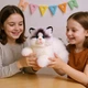 Іграшка кішка Vl м'яка реалістична антистрес ефект GOLDENCAT 50см - зображення 3