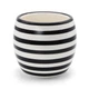 Горщик-кашпо для квітів DH-FLOWERS-27 WHITE/BLACK - зображення 1