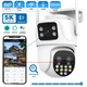 Уличная IP Wifi камера видеонаблюдения с оптическим зумом 9MP iCSee QQ9 - изображение 1