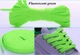 Плоскі шнурки для взуття FASTLACES SB-1 Fluorescent Green - зображення 2