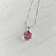 Кулон Hand Made з кристалом Swarovski у формі кубика кольору Vitrail Medium (кулон без ланцюжка) - зображення 6