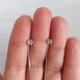 Серьги-протяжки Hand Made с прозрачными круглыми кристаллами Swarovski цвета Crystal - изображение 2