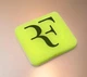 Амортизатор тенісної ракетки RF Federer F Letter Світло-жовтий - изображение 1