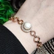 Браслет Xuping Jewelry 8-15мм длина 17-19см медицинское золото позолота 18К 2395 - изображение 2