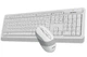 Комплект беспроводной Fstyler FG1010, White+Grey, клавиатура+мышь A4Tech (teh0020664) - изображение 2