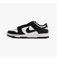 Кросівки жіночі Dunk Low Panda W White/Black DD1503-101 шкіряні кеди на кожен день Розмір 35.5 Чорно-білі - зображення 2