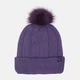 Жіноча в'язана зимова шапка Under Armour UA Around Town CGI Beanie One Size фіолетова - изображение 1