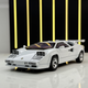 Металлическая модель Lamborghini Countach LP 1:32 со светом и звуком Инерционная машинка в коробке спортивная коллекционная модель - изображение 2