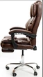 Кресло офисное Diego Comfort Pro коричневый - изображение 6