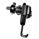 Держатель (Холдер) Baseus SUYL-01 Gravity Car Mount Holder, Черный - 214308 - изображение 2