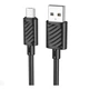 USB кабель Hoco X88, MicroUSB, 1.0 м., Черный - 327289 - изображение 1