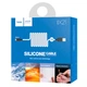 USB кабель Hoco X21 Silicone, Type-C, 1.0 м., Чорний - 188278 - зображення 4
