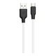 USB кабель Hoco X21 Plus Silicone, Type-C, 2.0 м., Черный - 191425 - изображение 1