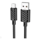 USB кабель Hoco X88, MicroUSB, 2.0 м., Черный - 624089 - изображение 1