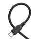 USB кабель Hoco X90, Type-C, 1.0 м., Чорний - 345090 - зображення 4