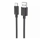 USB кабель Hoco X88, Type-C, 1.0 м., Чорний - 329427 - зображення 1