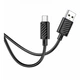 USB кабель Hoco X88, Type-C, 1.0 м., Чорний - 329427 - зображення 3