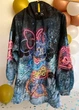 Платье худи теплое Fashion L черное ж98 - изображение 2
