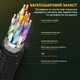 Кабель UGREEN DP114 DP 1.4 Male to Male Plastic Case Braided Cable 1m (UGR-80390) (UGR-80390) - изображение 6
