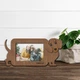 Фоторамка The Frame Depot с таксой персонализирована на 1 горизонтальное фото Коричневый (dog_dachshund) - изображение 1