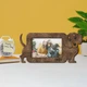 Фоторамка The Frame Depot с таксой персонализирована на 1 горизонтальное фото Темно-коричневый (dog_dachshund) - изображение 3