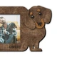 Фоторамка The Frame Depot с таксой персонализирована на 1 горизонтальное фото Темно-коричневый (dog_dachshund) - изображение 5