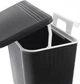 Kosz na śmieci Orion zawieszany 13 l Czarny (8681690007276) - obraz 4