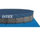 Каркасный бассейн Intex Greywood Prism Frame Pool 549x122 см с фильтр-насосом, тентом, подстилкой и лестницей (IND-26744) - изображение 2