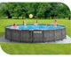 Каркасный бассейн Intex Greywood Prism Frame Pool 549x122 см с фильтр-насосом, тентом, подстилкой и лестницей (IND-26744) - изображение 7