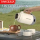 Портативний електричний чайник Pancerka 1 л, 800 Вт, з регулюванням температури, нержавіюча сталь , дорожній термочайник з дисплеєм, бежевий - зображення 6