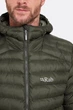Зимова чоловіча куртка Rab Cirrus Alpine Jacket, Army, LRG - зображення 3